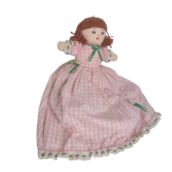 Vintage Reversible Handmade Doll - Picture 4 of 11